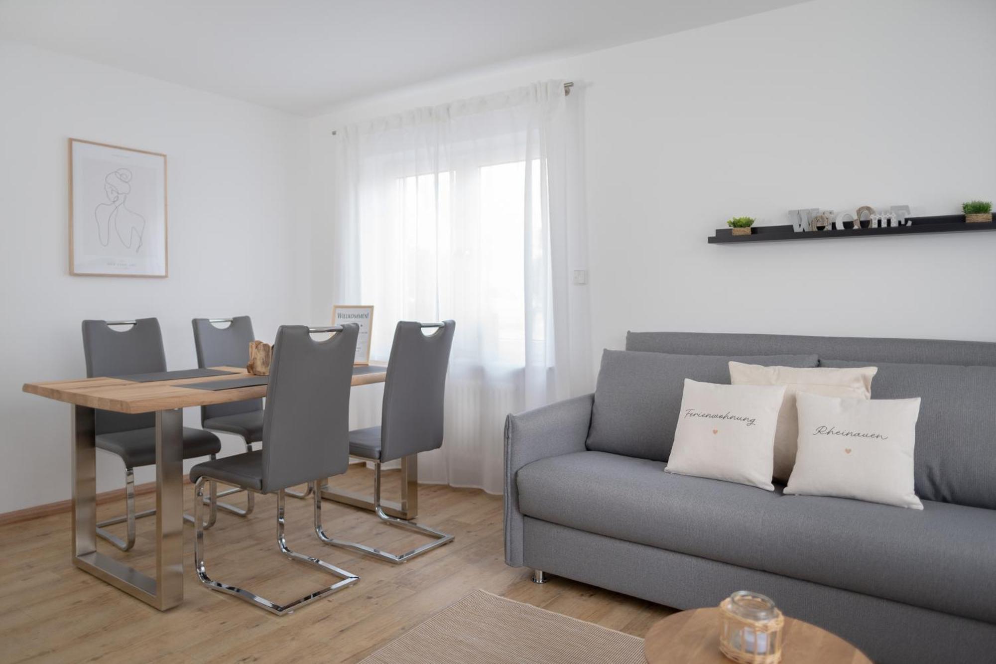 Ferienwohnung Rheinauen แกร์เมอร์สไฮม์ ภายนอก รูปภาพ